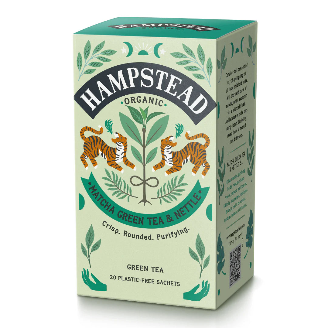 Infusão Matcha e Chá Verde — energia e vitalidade